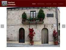 Tablet Screenshot of lasandovala.com